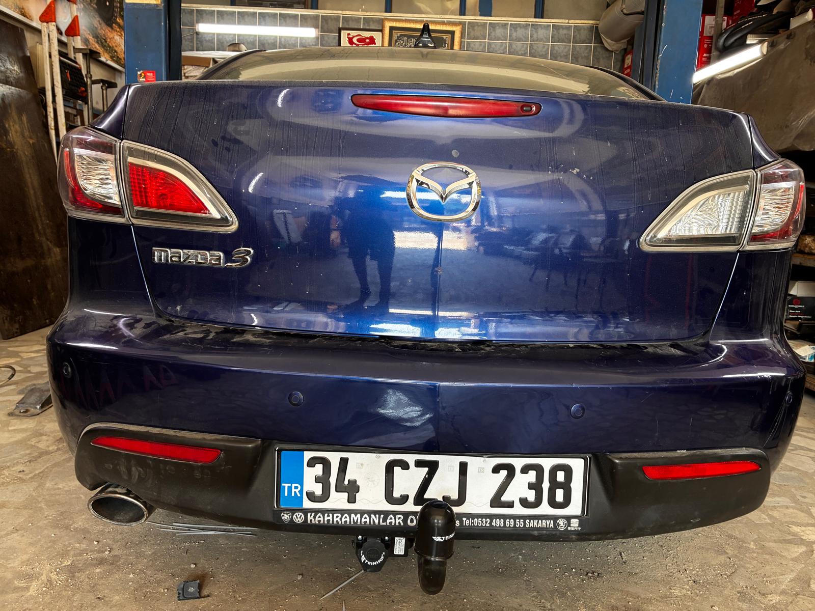 Mazda 3 çeki demiri montajı